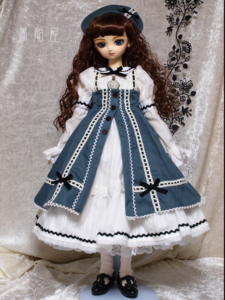 SD女の子 オーバースカートドレス