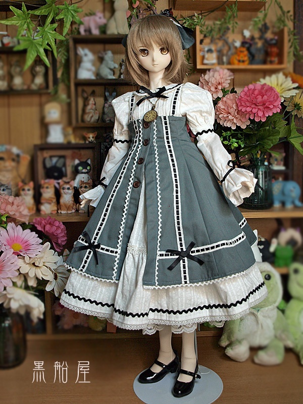 SD女の子 オーバースカートドレス