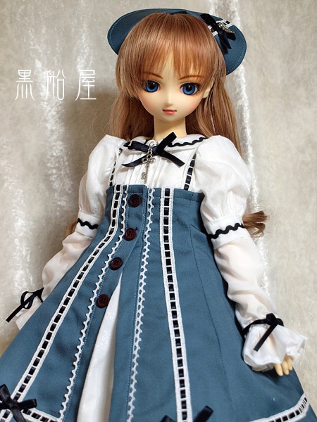 SD女の子 オーバースカートドレス