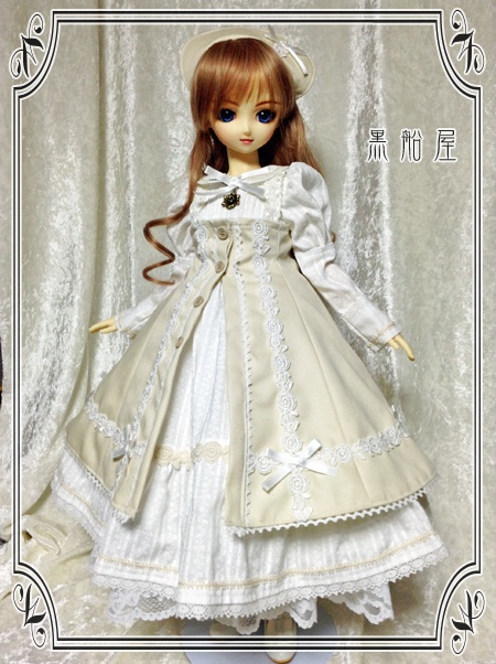 SD女の子 オーバースカートドレス