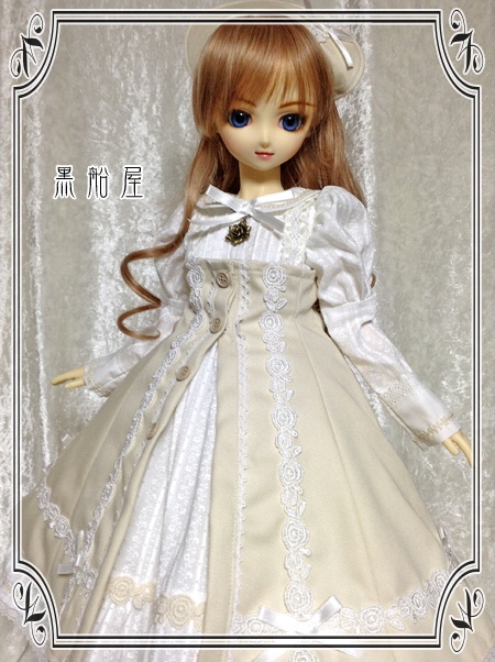 SD女の子 オーバースカートドレス