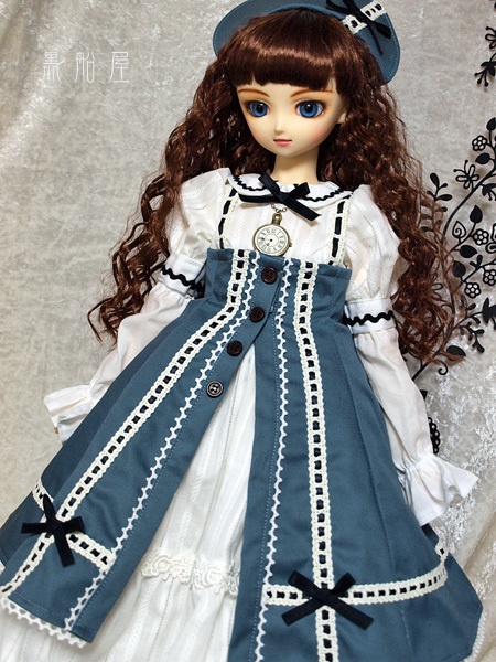 SD女の子　オーバースカートドレス