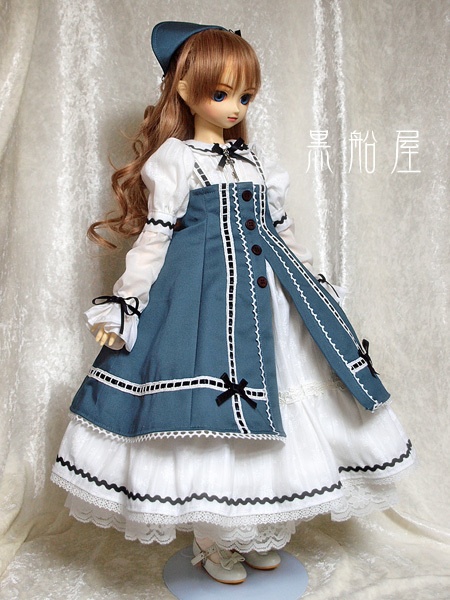 SD女の子 オーバースカートドレス