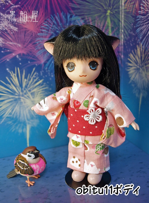 オビツ11&ねんどろいどどーる 夏のゆかたセット