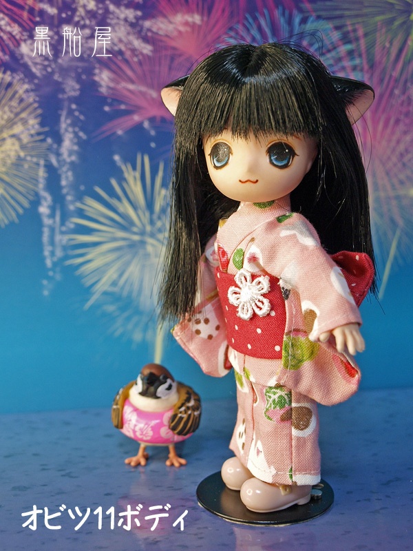 オビツ11&ねんどろいどどーる 夏のゆかたセット