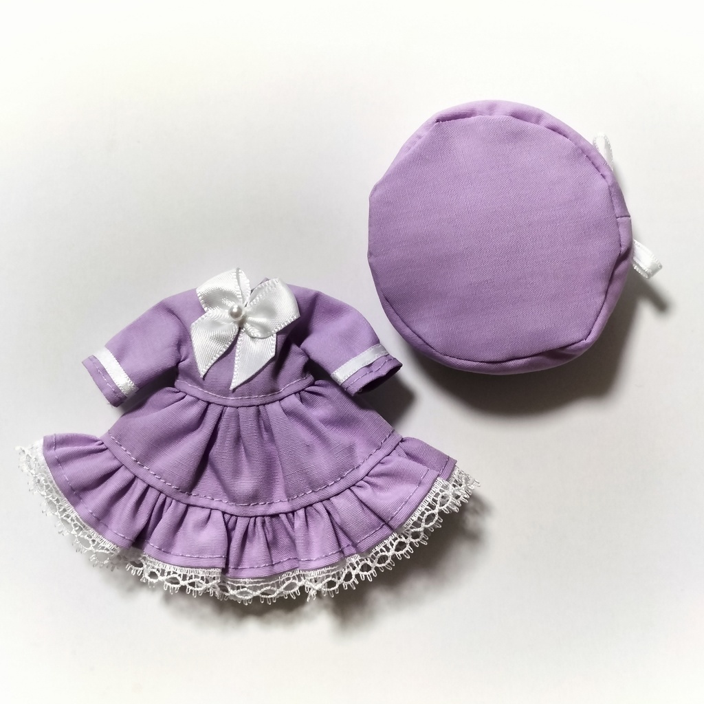 オビツ11 リボンワンピースドレス(ねんどろいどどーるヘッド)