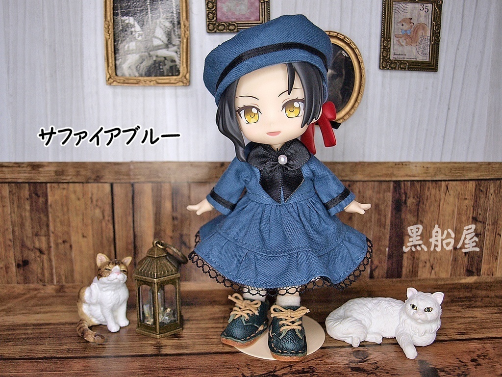 オビツ11 リボンワンピースドレス(ねんどろいどどーるヘッド)