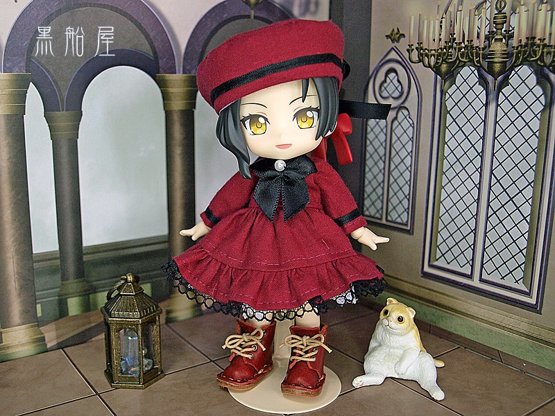 オビツ11 リボンワンピースドレス(ねんどろいどどーるヘッド)