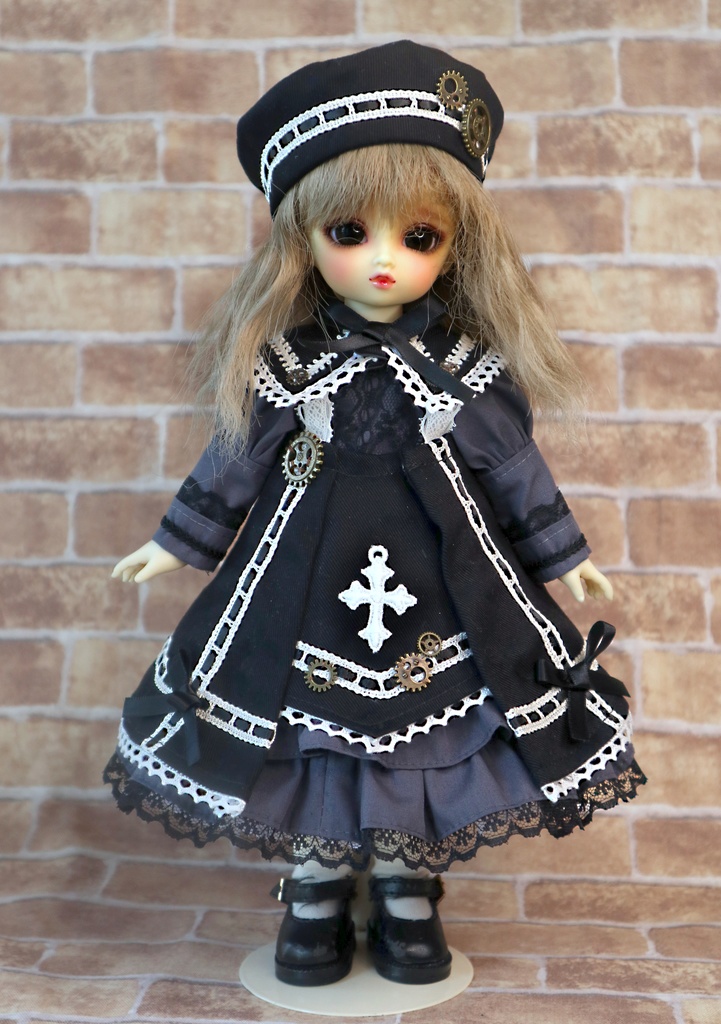 幼SD オーバースカートドレス