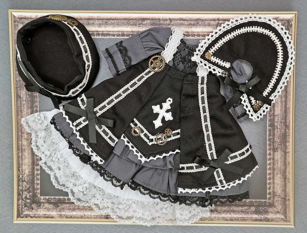 幼SD オーバースカートドレス