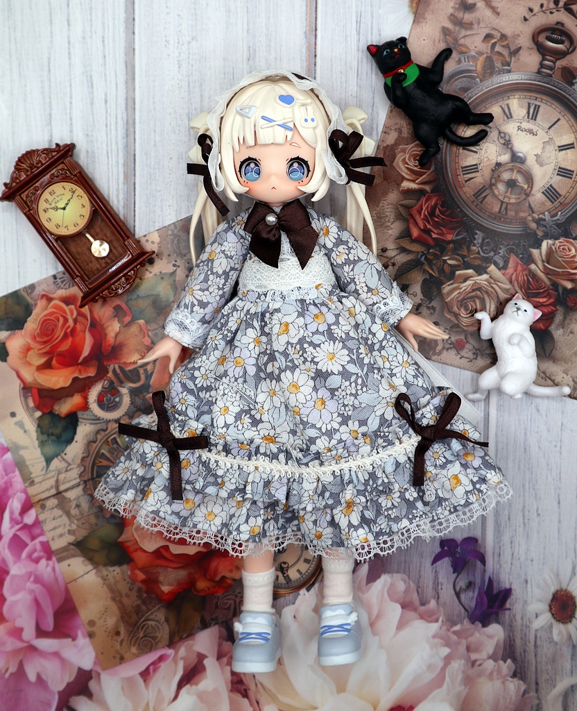 シュガリーガールズサイズ　ワンピーススカートセット