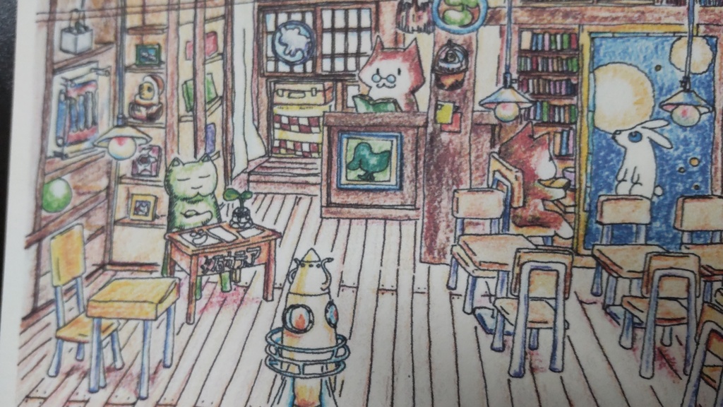 ポストカード/お店屋さん３枚セット