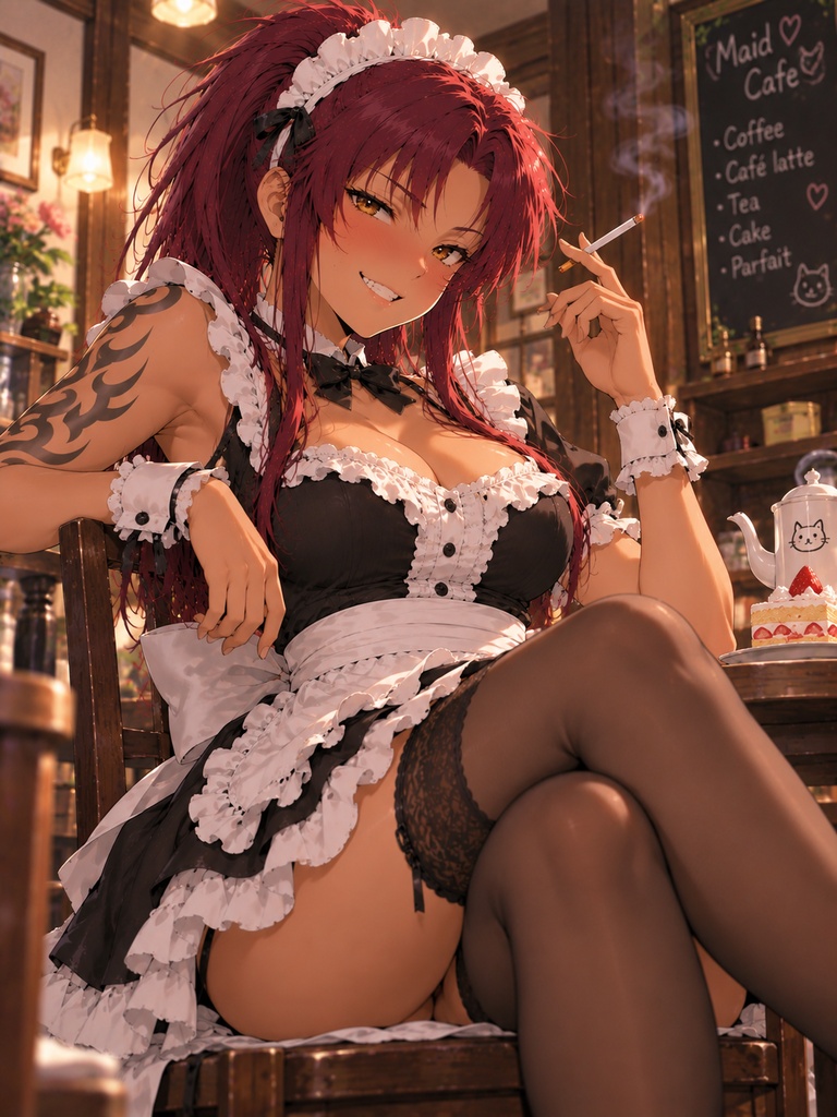 BLACK LAGOON — REVY — レヴィ AI Illustration Fanbook|AI艶彩堂