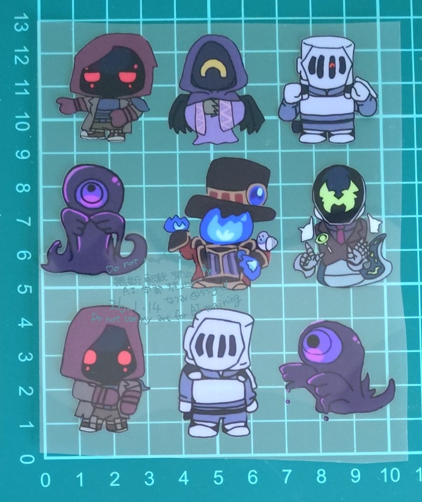 全員集合クリアカード(シート)