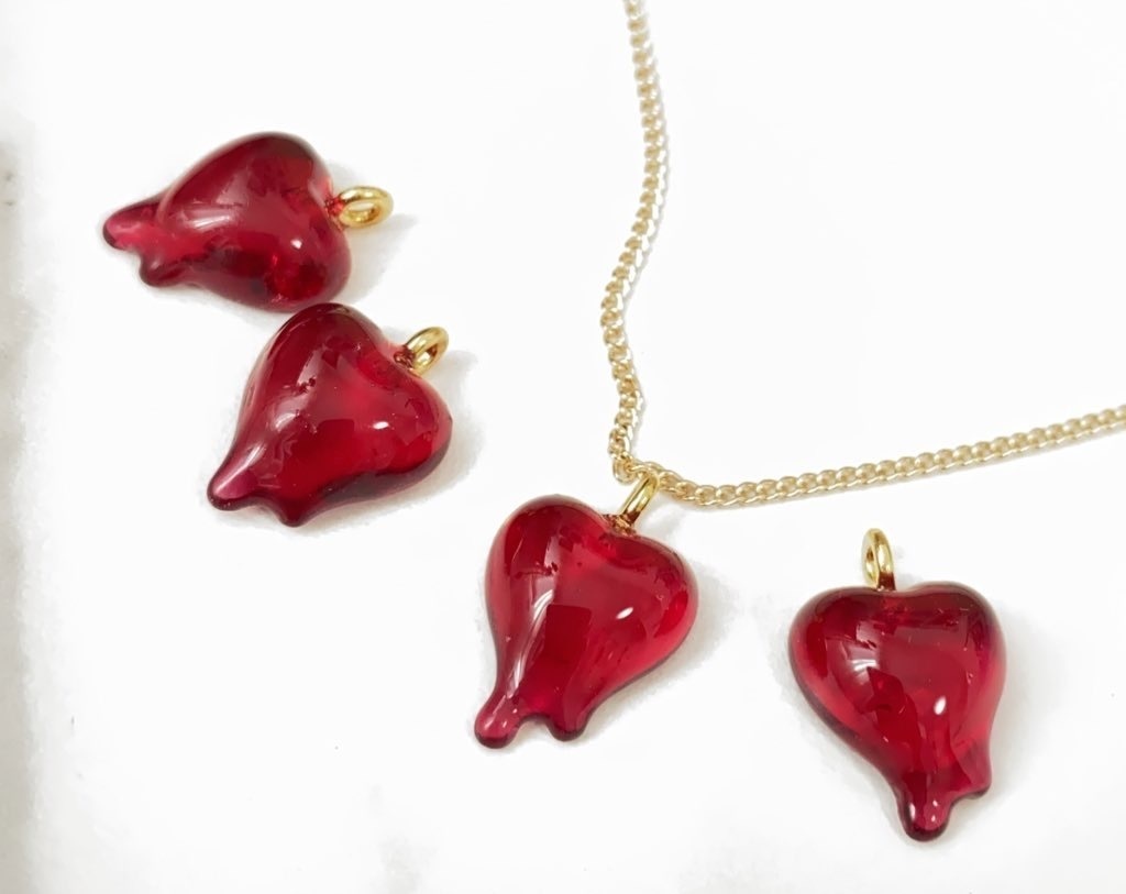 【1/3ドール用】メルティハートペンダント