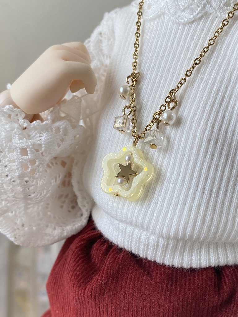 【1/3ドール用】ペンダント(ほしぞら)