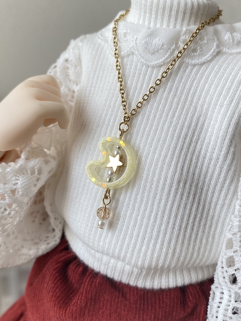 【1/3ドール用】ペンダント(ほしぞら)