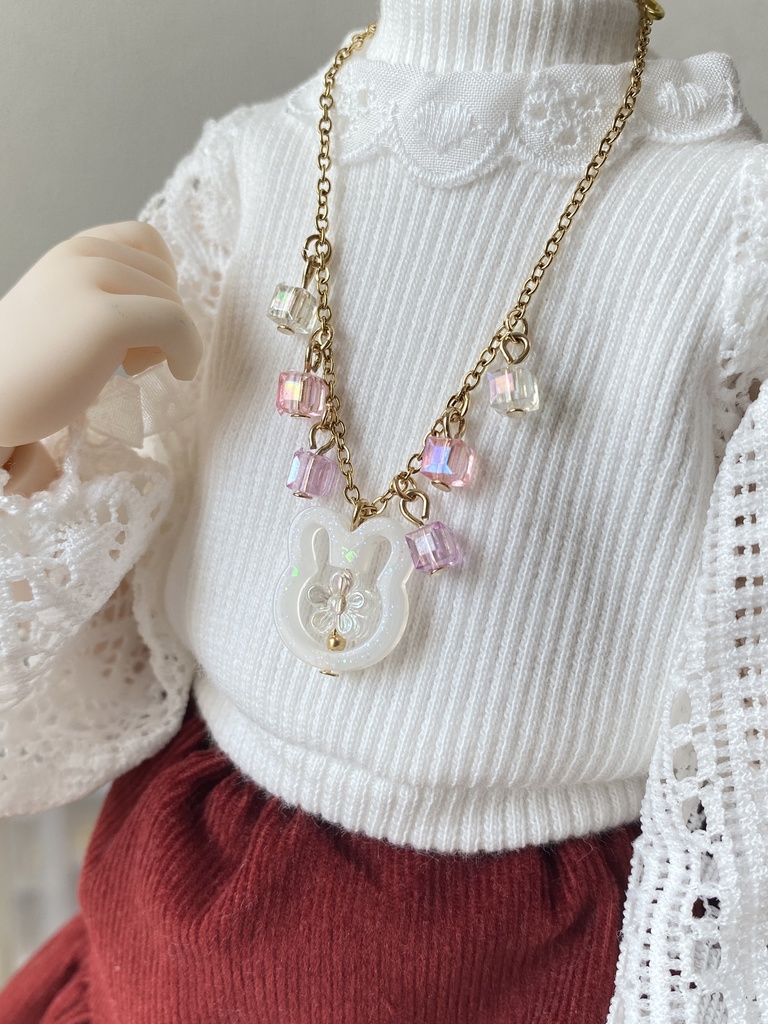 【1/3ドール用】ペンダント(どうぶつ)