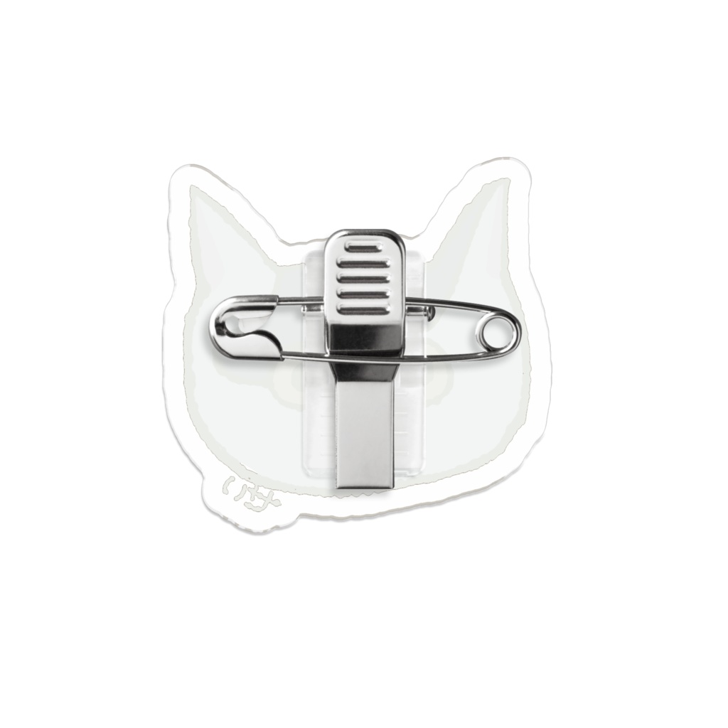 ねこのめいちゃんアクリルバッジ