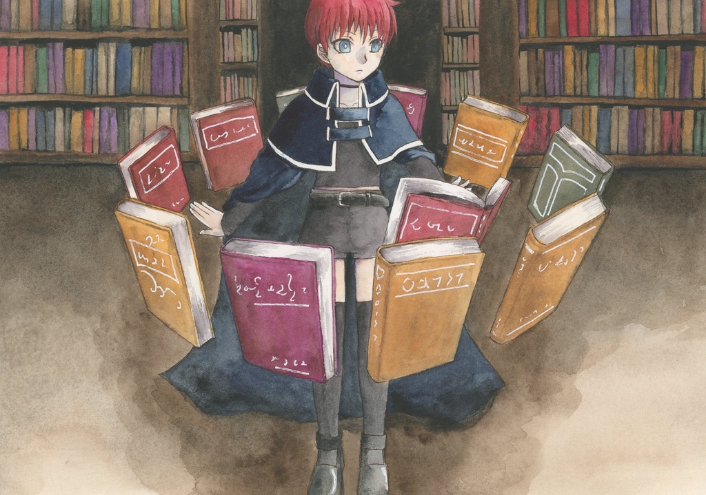 透明水彩原画No.10
