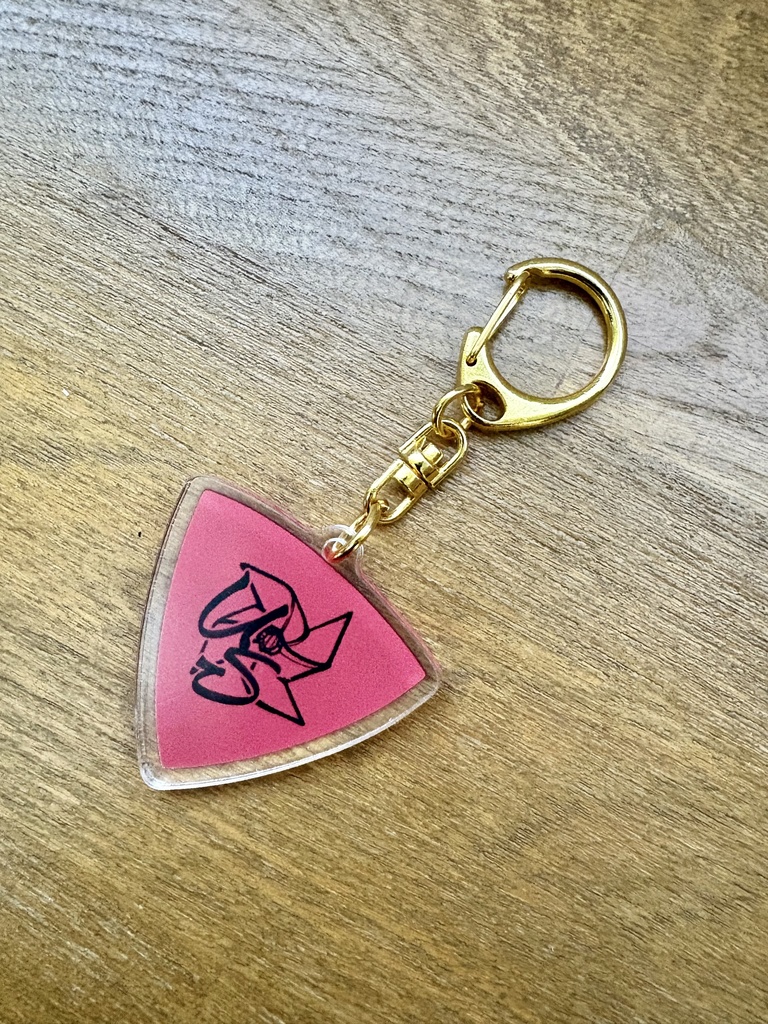 ギターピックキーホルダー