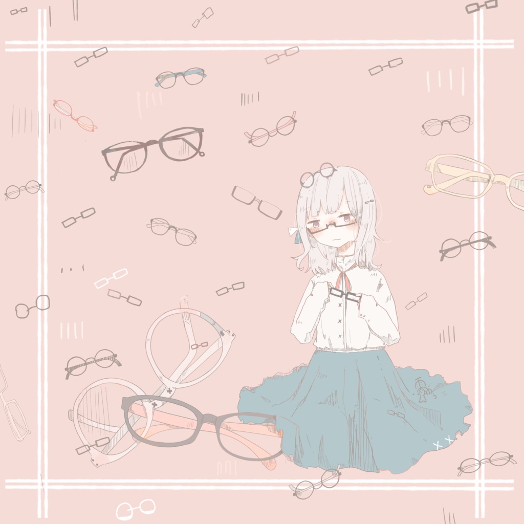めがねの眼鏡拭き