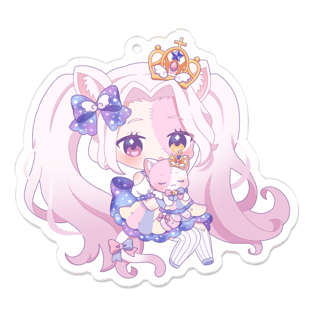 【Wuv birthday&half aniv.】アクキー🎀③ゆめかわ 70mm
