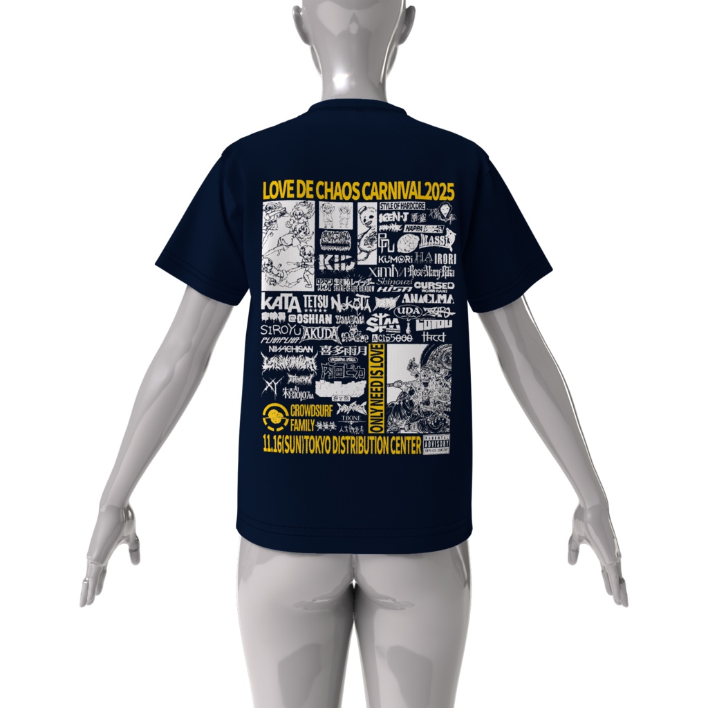 LOVE DE CHAOS CARNIVAL2025 "Squad"T-Shirts