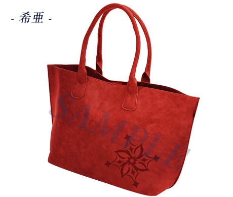 9-nine-×栃木レザー トートバッグ《RED》 結城希亜