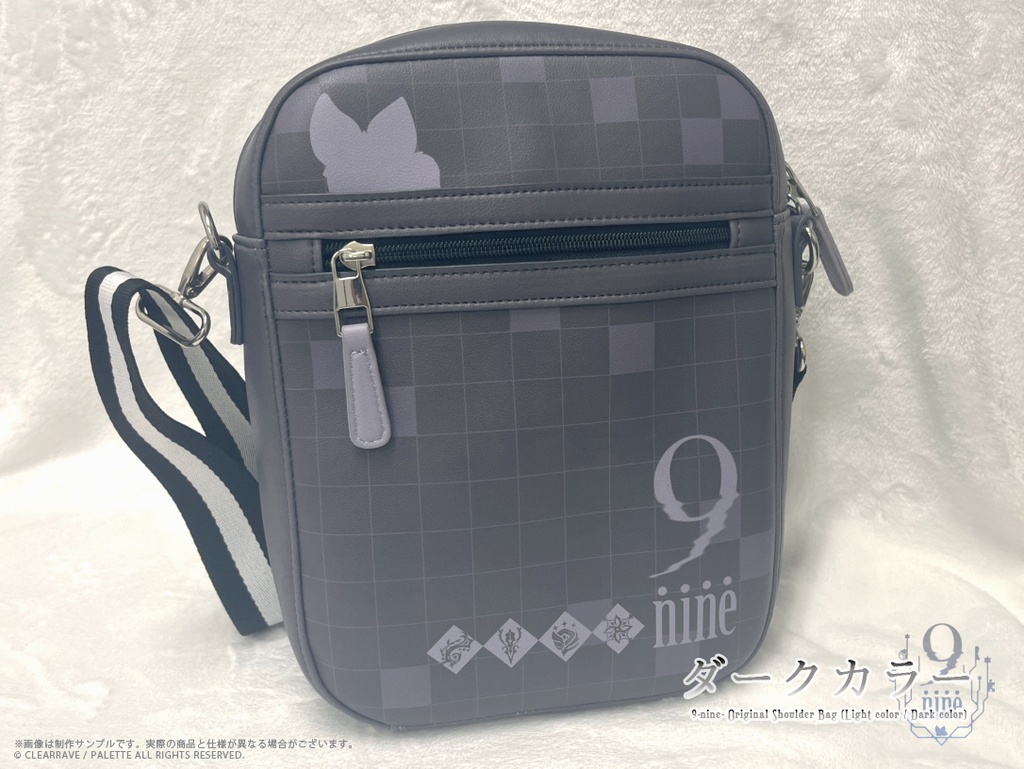 【#9POP渋谷】9-nine-オリジナルショルダーバッグ ダークカラー
