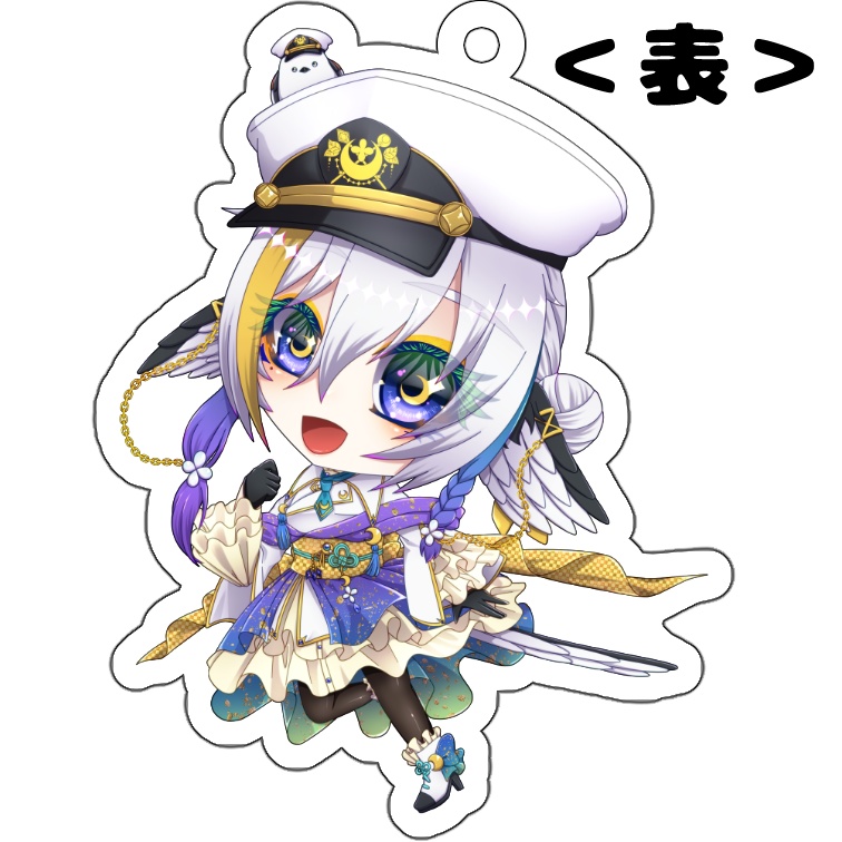 【月都ユネデビュー3周年記念】ミニキャラアクリルキーホルダー