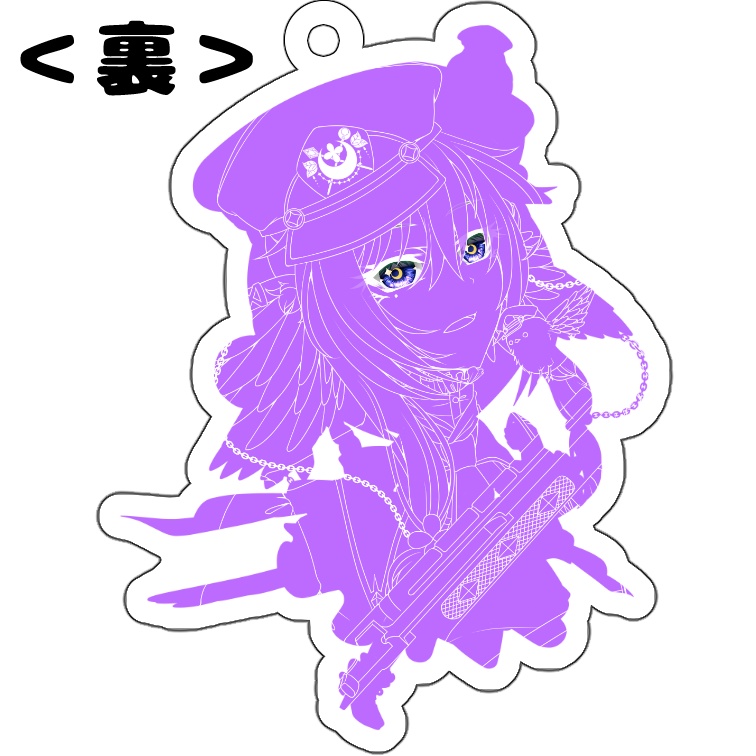 【月都ユネデビュー3周年記念】ミニキャラアクリルキーホルダー