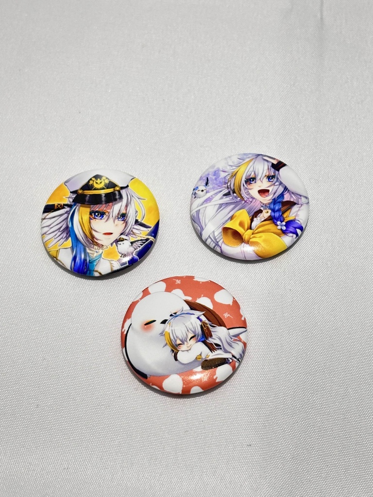 【月都ユネデビュー3周年記念】缶バッジ