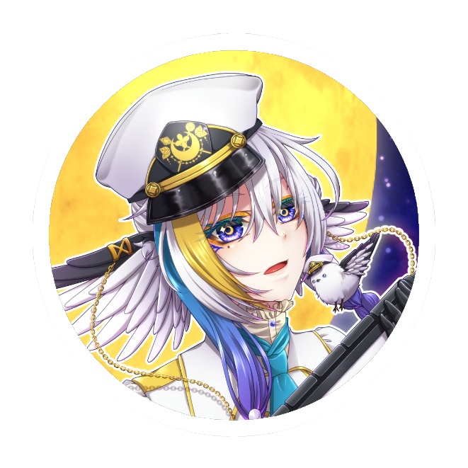 【月都ユネデビュー3周年記念】缶バッジ