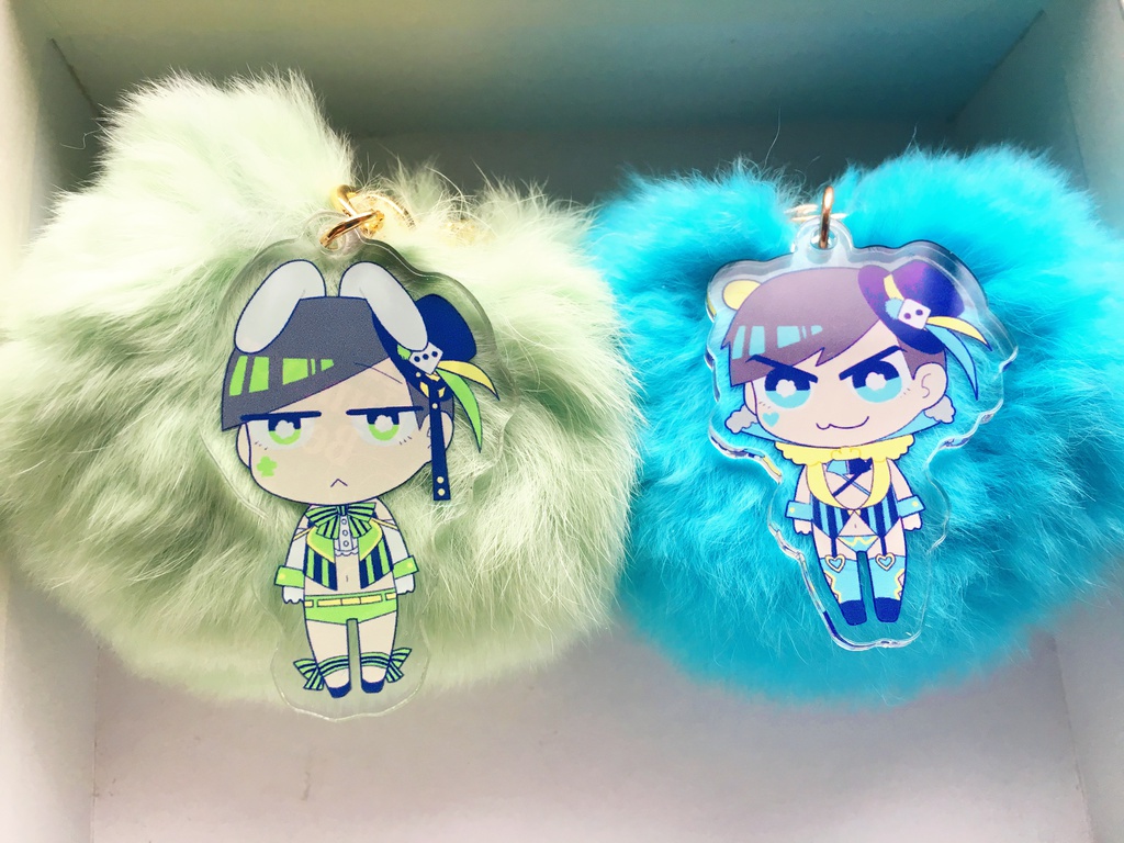 ポンポンカジノキーホルダー