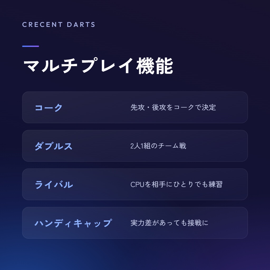 クレセントダーツ Crecent Darts【VRChatワールドギミック】