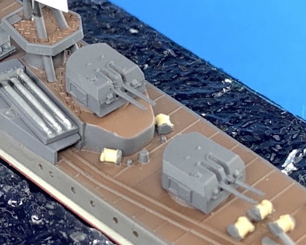 1/700ソ連100mm高角砲セット①