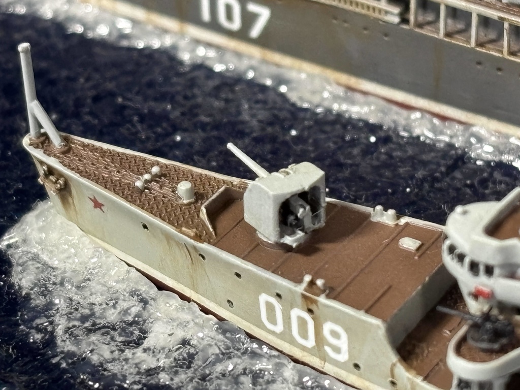 1/700ソ連100mm高角砲セット②