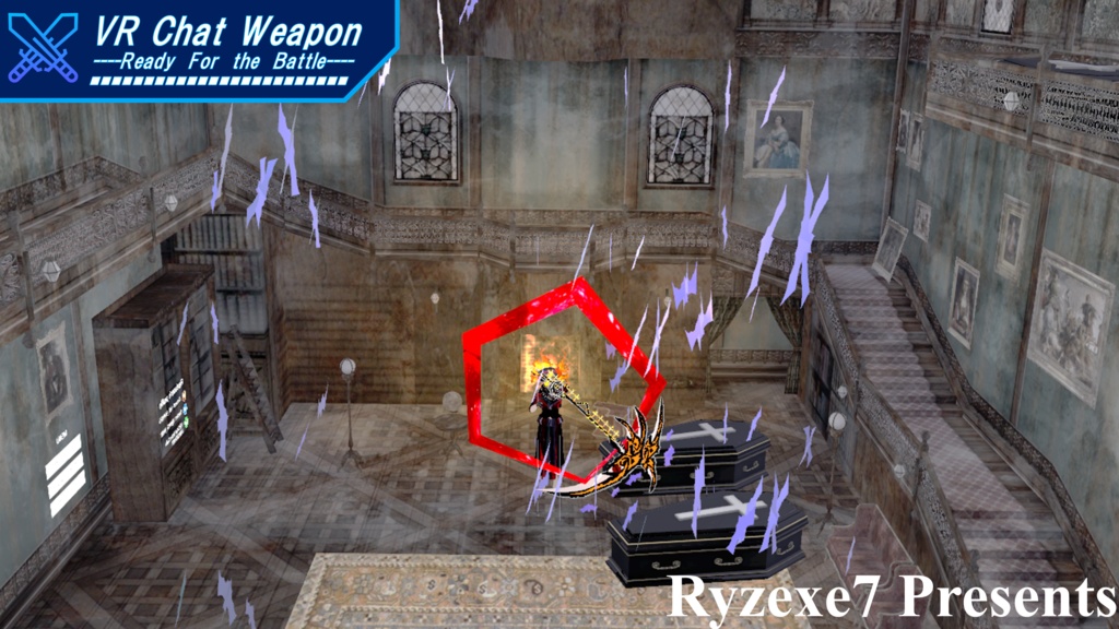 【3Dモデル】動く!鳴る! 大鎌 "悪魔" 【 Big Ripper "Devil" 】