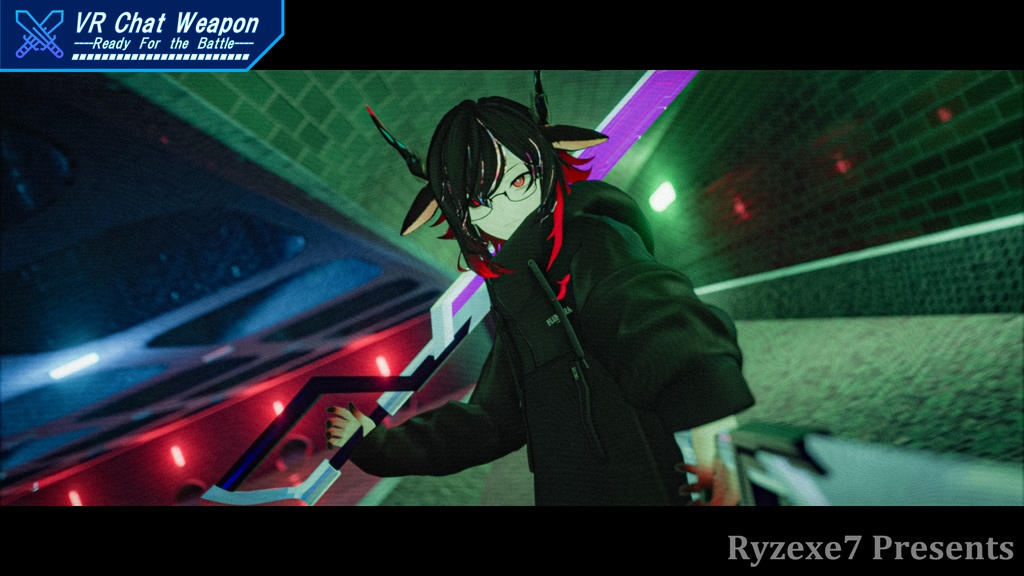 【3Dモデル】動く!鳴る! 双剣 "ローゼンブリッジ" 【 Twin Cutter "Rosen Bridge" 】