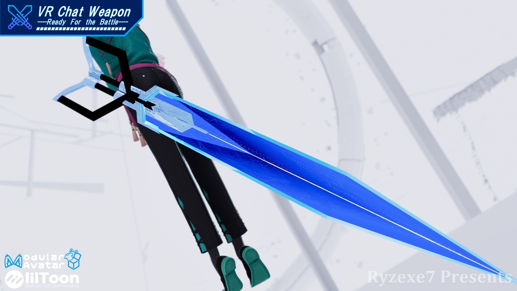 【3Dモデル】動く!鳴る! 双剣 "ローゼンブリッジ" 【 Twin Cutter "Rosen Bridge" 】