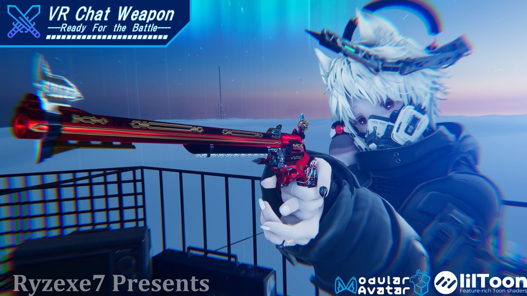 【3Dモデル】 拳銃 "ファントムトリガー" 【 Revolver "Phantom Trigger" 】