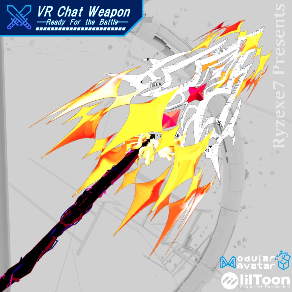 【3Dモデル】 神槍 "ロンギヌス" 【 Divine Spear "Longinus" 】