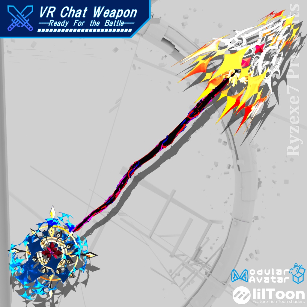 【3Dモデル】 神槍 "ロンギヌス" 【 Divine Spear "Longinus" 】