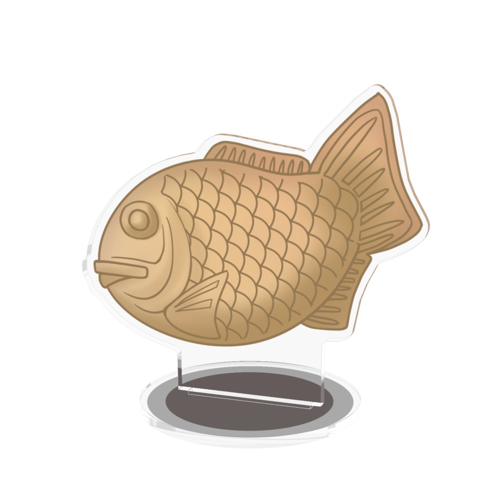 たいやきアクリルフィギュア