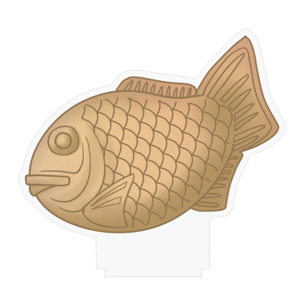 たいやきアクリルフィギュア