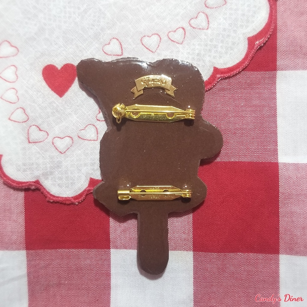 Heart with Arrow Lollipop Brooch