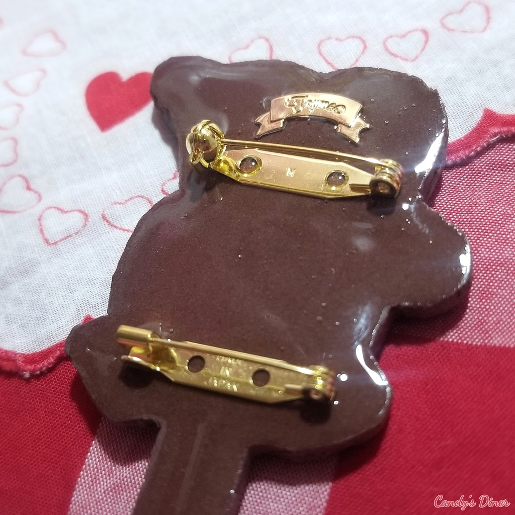 Heart with Arrow Lollipop Brooch