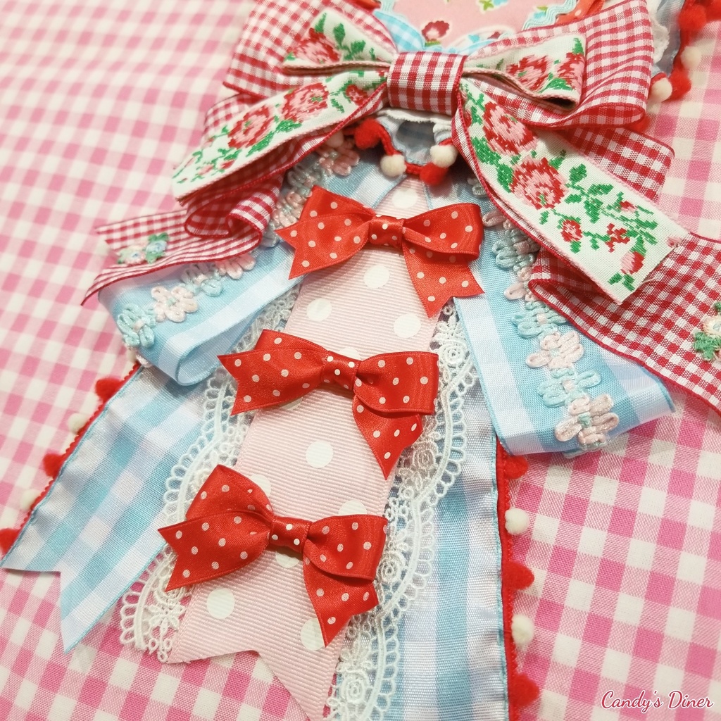 Heart Rose Rosette Brooch (SX)