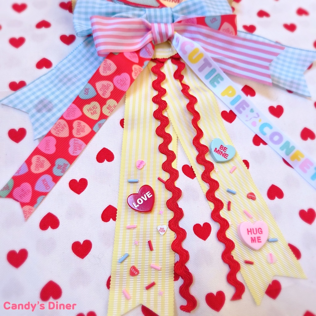 candy a love Rosette Brooch ⑩
